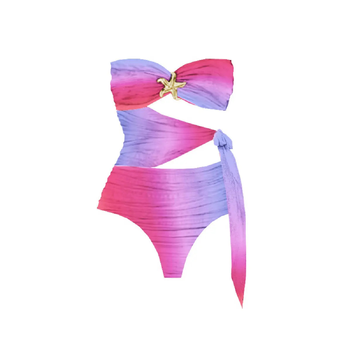 2025 New Arrival Push Up Women Bikini Set Floral Printed Ruffle Bikinis Strappy Bandage Swimwear Brazilian Biquini Bathing Suit