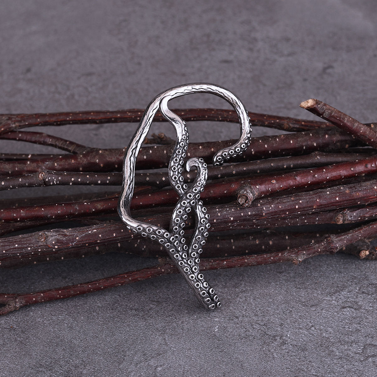 Vintage Twisted Snake Man and Woman Fashion Hip Hop Earrings Stainless Steel Dangle Earring Fashion Personalized Jewelry Gift