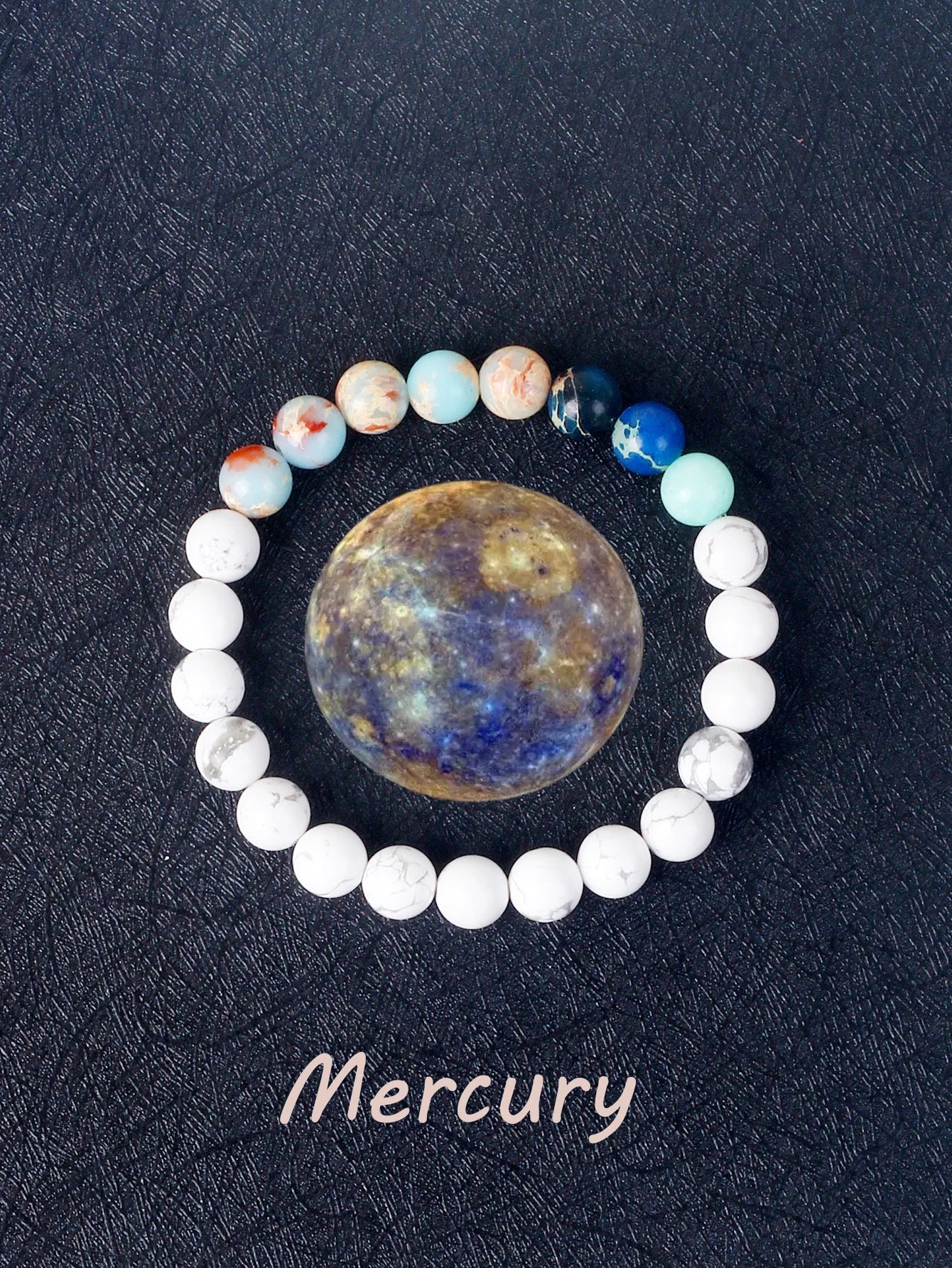 Cosmic Galaxy Solar System Bracelet for Women Men Natural Stone Beads Nine Planet Bracelet Elasticity Couple Jewelry Gift