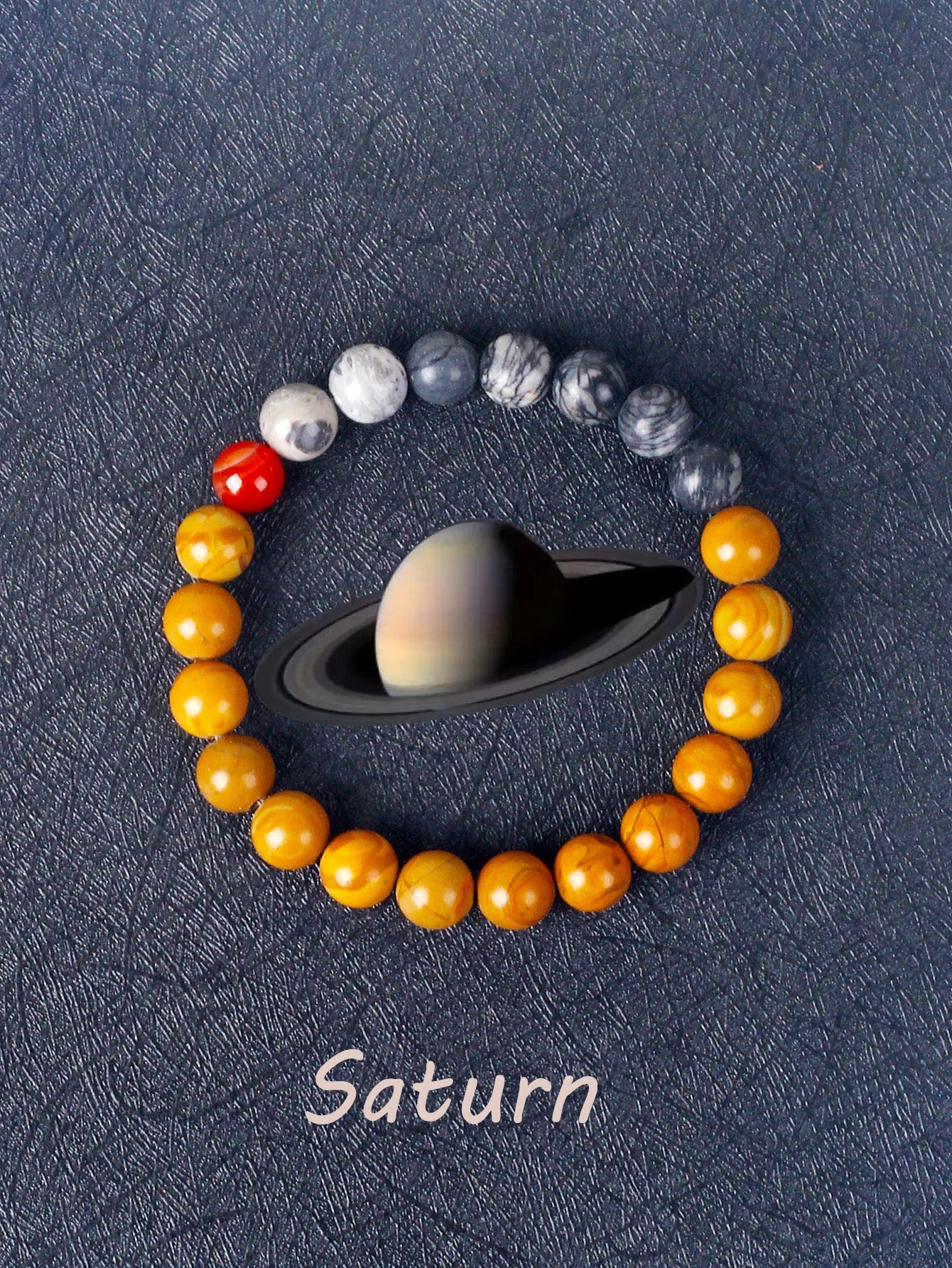 Cosmic Galaxy Solar System Bracelet for Women Men Natural Stone Beads Nine Planet Bracelet Elasticity Couple Jewelry Gift