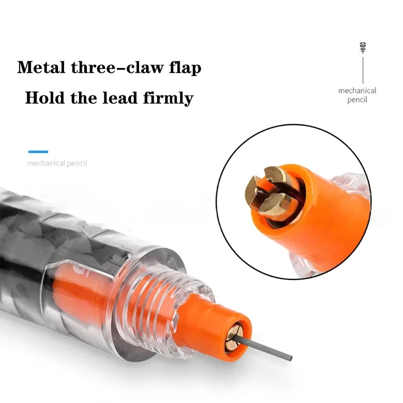 UNI Kuru Toga Mechanical Pencil M5-452 Drawing Pencil 0.5mm Low Center of Gravity Automatic Rotation School Supplies Stationery