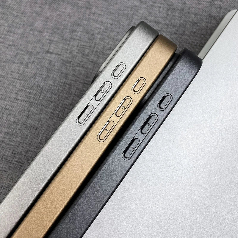 Carbon Fiber Texture MagSafe Phone Case For iPhone 17 Pro 16 pro max 15 Pro 14 13 12 Senior Frosted Wireless Charging Back Cover