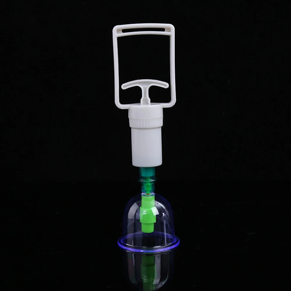 12/6Pcs Vacuum Cupping Set Suction Cups Back Massage Body Cup Detox Massage Body Cups Vacuum Cupping Anti Cellulite Massage Jars
