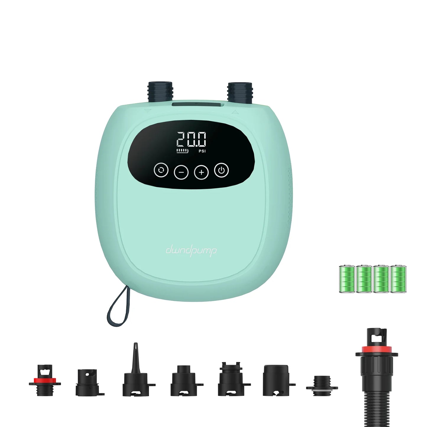 dwndpump Electric 20PSI SUP Pump 38.48Wh Battery Paddle Board Inflation Deflation for Kayak Boat Surfing Board Stand Up Paddle