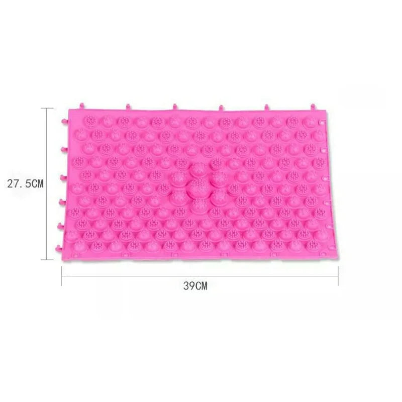 Acupressure Mat Foot Massage Pad Pain Stress Relief Reflexology Foot Massage Pad Toe Pressure Blood Foot Massager Acupressure