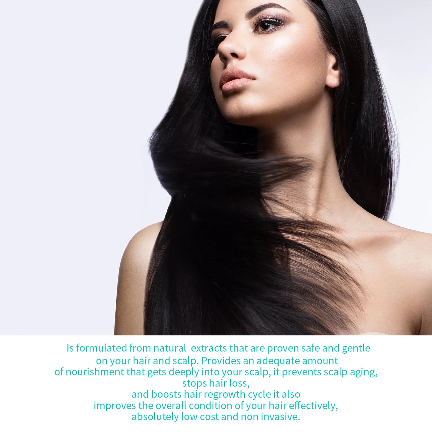 Dense Hair Ball Essence Thick Hair Root Strong Hairline Firm Hair Prevent Hair Loss Hair Care Serum Oil Hair Growth Roller