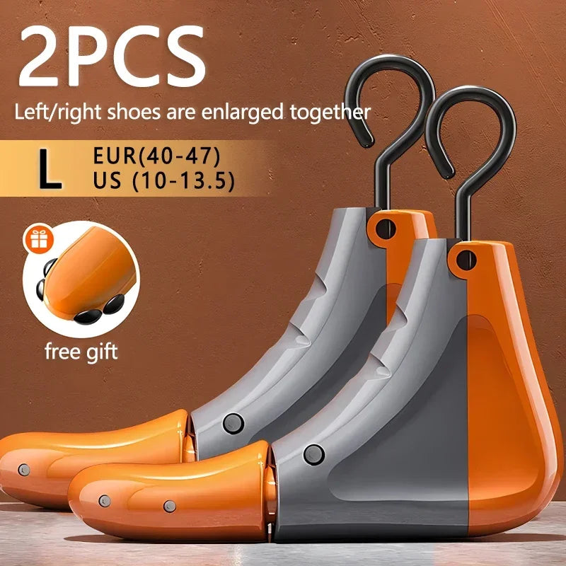 Repacego 1/2Pcs Shoe Stretcher Shoe Trees Universal Unisex Women Men Adjustable Length Width high top Expander Extender Keeper