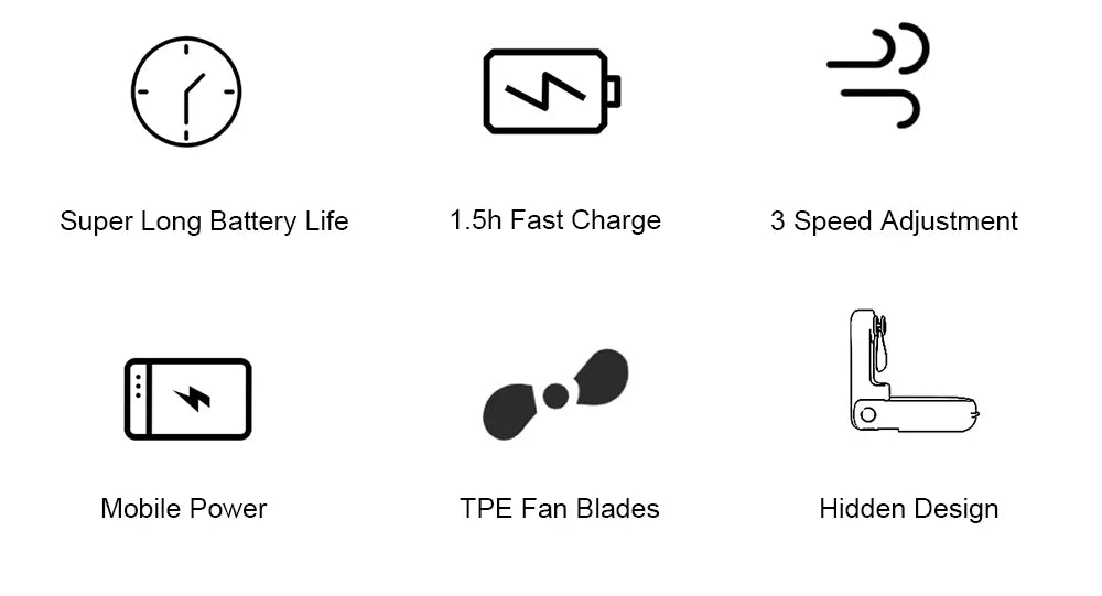 Portable Mini Handheld Fan Small Pocket USB Rechargeable Battery Fan Folding Cooling Hand Mini USB Fan with Power Bank