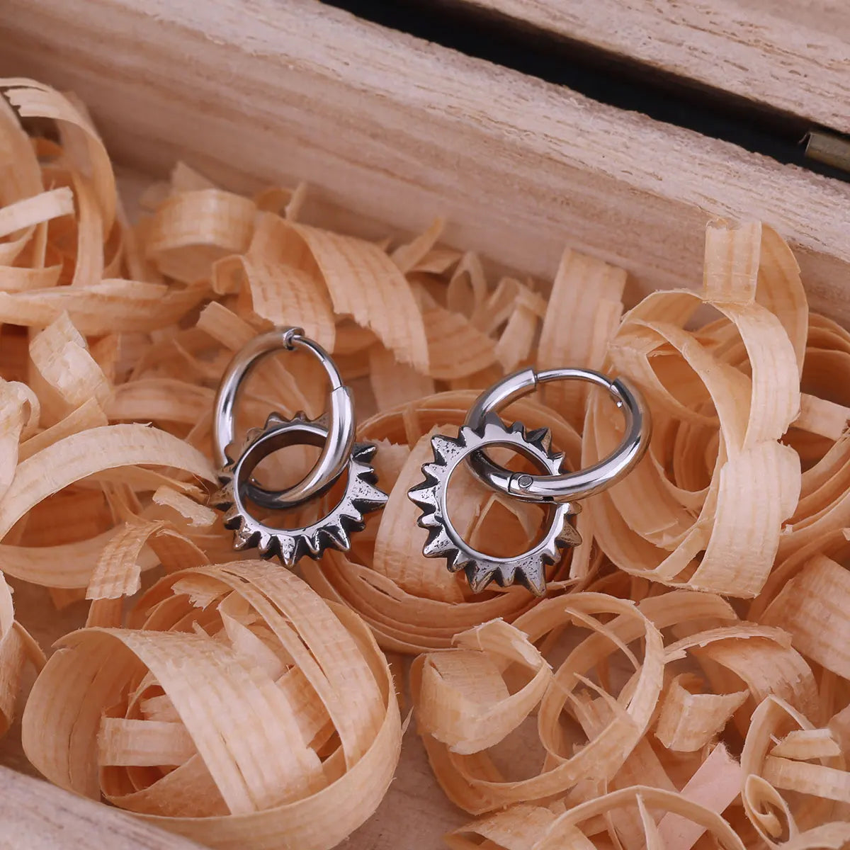 Gothic Tiny Spikes Punk Hip Hop Earrings Men Women Personality Never Fade Stainless Steel Earring Biker Party Club Jewelry