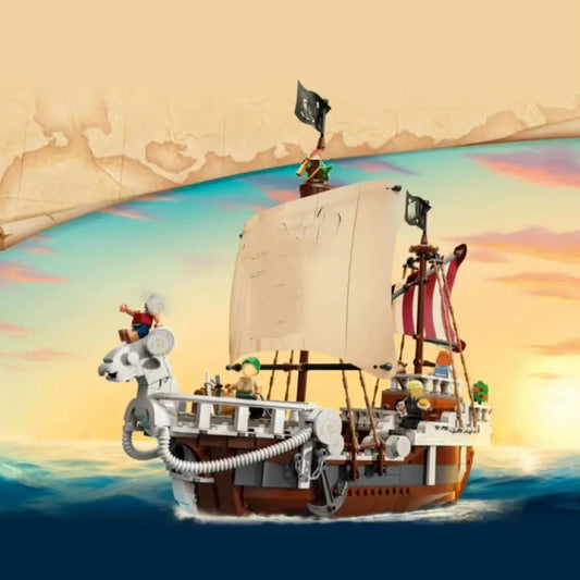 New product New Pirate Ship 75639 puzzle model creative building decoration, Christmas gift, birthday gift, home decoration ...