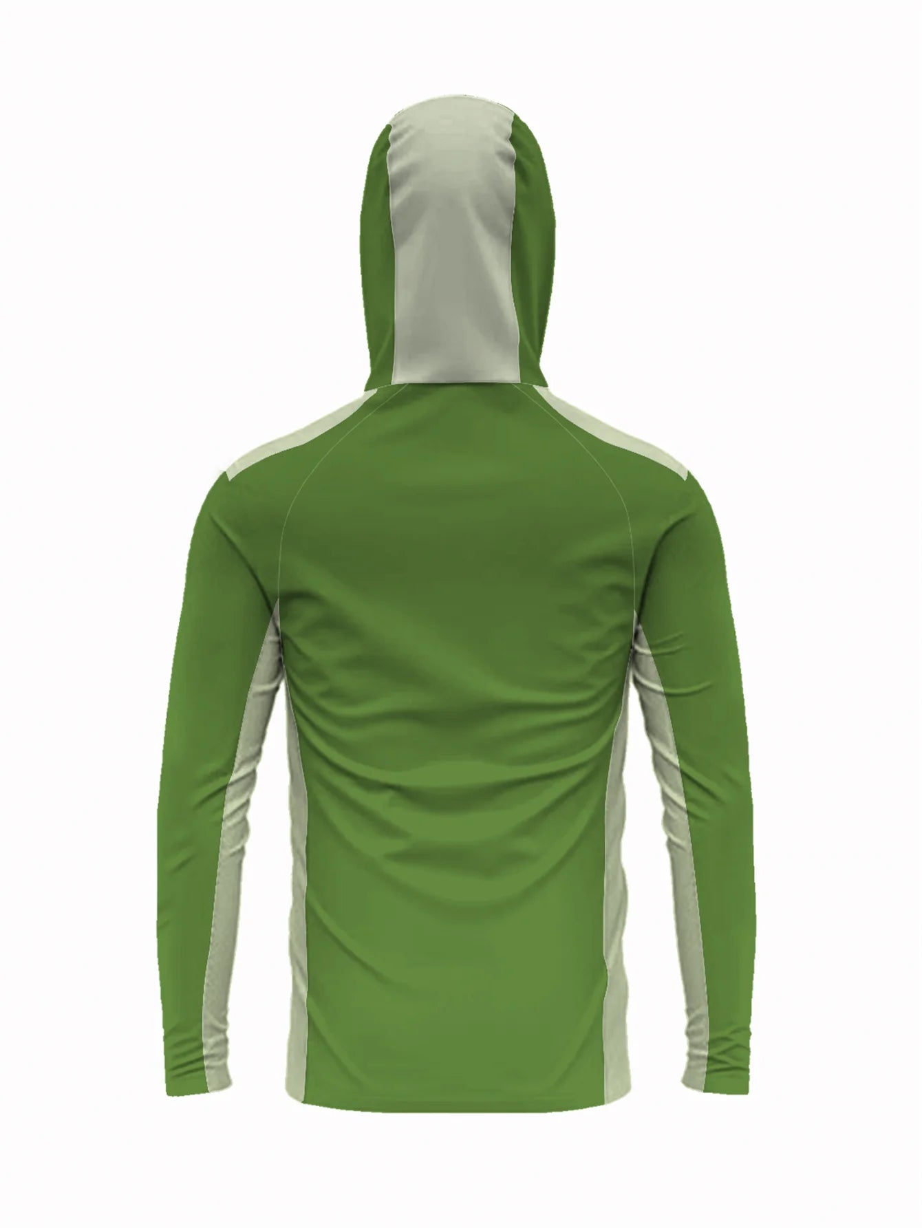 Long Sleeve Fishing Shirts Men Sun Protection Hoodie Mask All-in-one Fishing Clothing Hunting Camping Angling T-shirt Upf