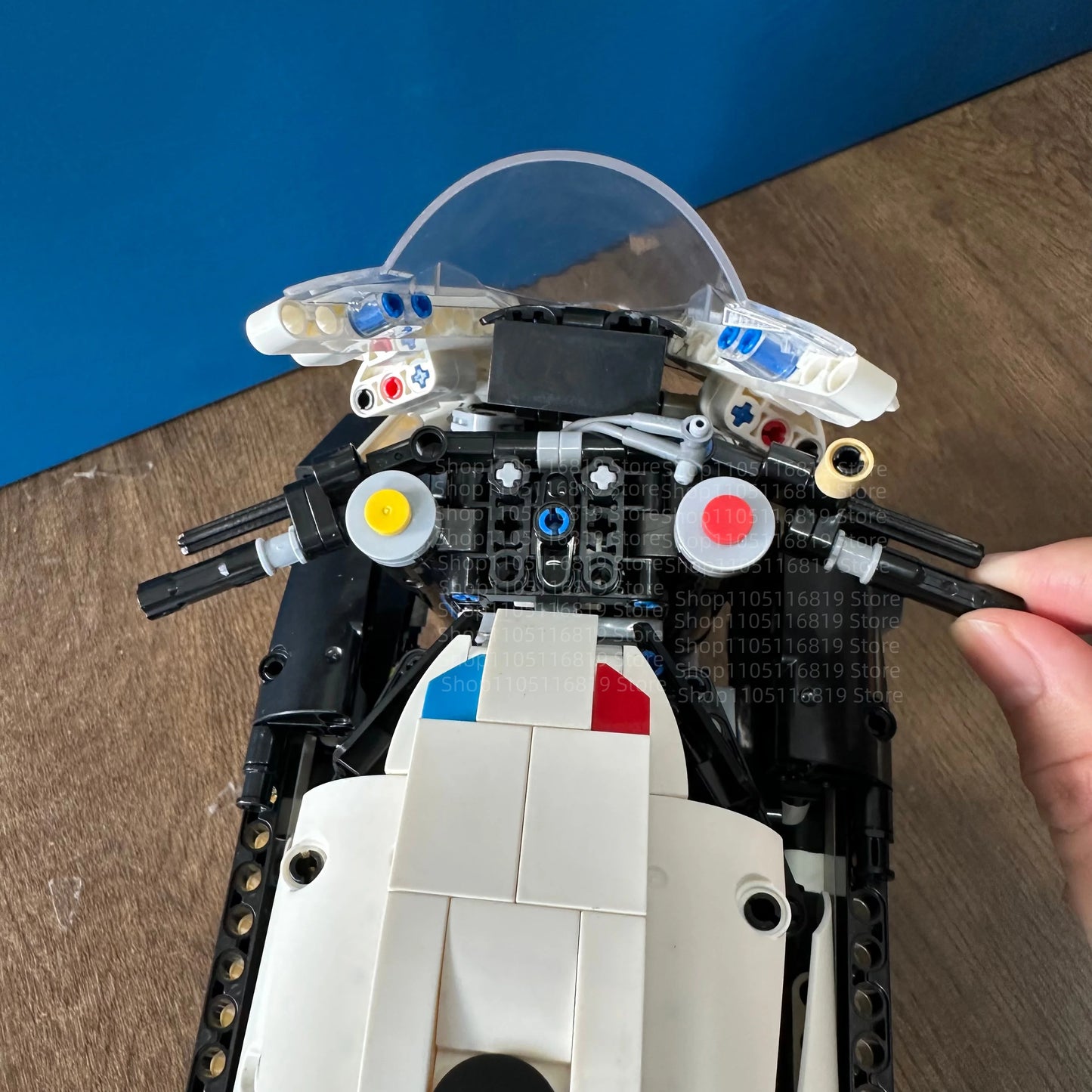 M1000  RR Tech Motorcycle Building Blocks 42130 1920Pcs MOC Bricks Mechanical Group Vehicles Racing Car Model Kit Christmas Gift