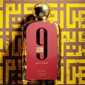 Afnan 9 PM For Men Eau De Parfum, 3.4 Fl. Oz Pheromone men's cologne, long-lasting fragrance, Christmas gift