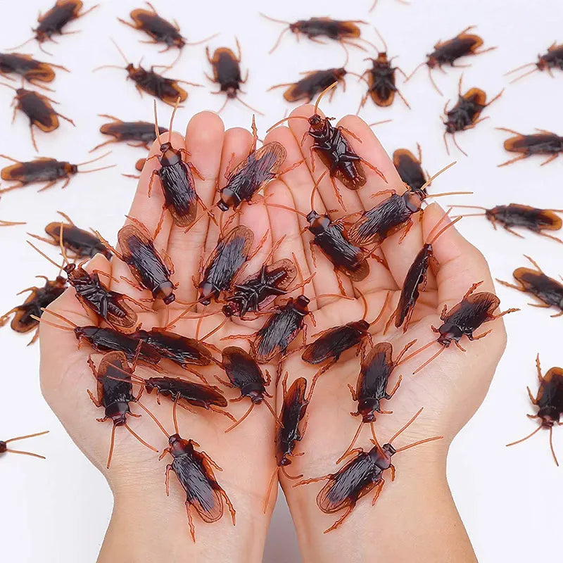Halloween Party Spoof Decoration，Finger Studs，Spider Box，Prank Spider，Artificial Fake Roaches，Magic Show Halloween Props