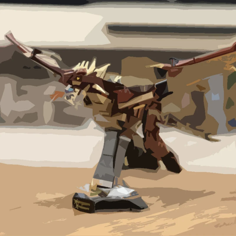 Wizarding World Movie Series Building Blocks Magic Animals Model Bricks Toys For Kids Birthday Christmas Gift