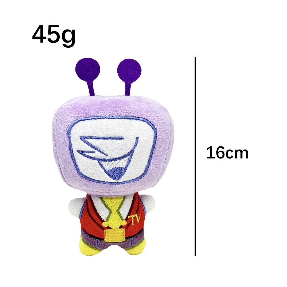 New 16cm DELTARUNE Tenna Plush Toy Dolls Cartoon Stuffed Soft Toy Birthday Christmas Gift For Children