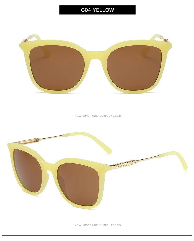 UVLAIK New Metal Hollow Sunglasses Women Oversized Shades Sun Glasses Men Trend Retro Vintage Glasses UV400 Sun Protection 21130