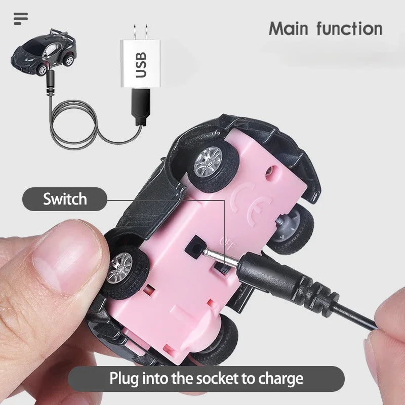 2.4G Mini Watch Control RC Car - Cute Kids’ Companion Toy | Birthday & Christmas Gift for Boys & Girls