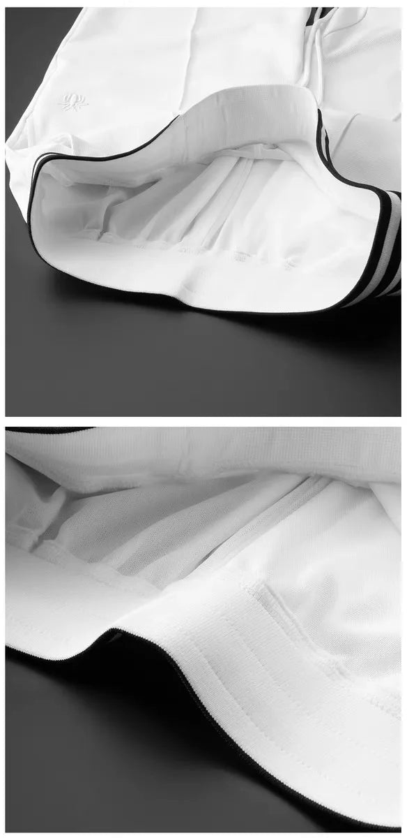 High end fashionable embroidered striped casual men's pants for the summer of 2024 new waffle ice silk comfortable sports pants