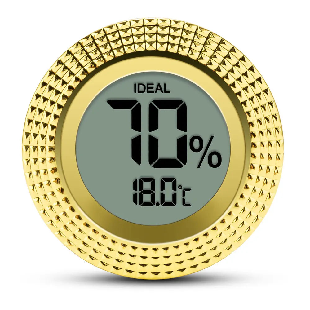 Cigar Hygrometer Thermometer Unique Design Portable Multi-Function Christmas Gift Cigar Accessories CLK-2023IH
