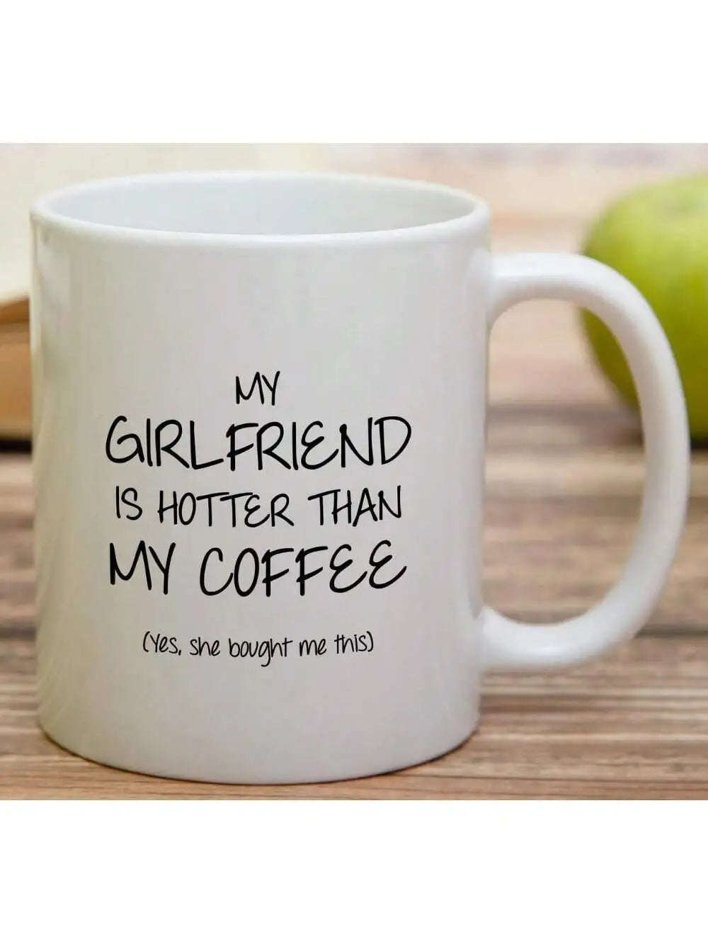 Fun Couples Mug, Girlfriend Mug, Boyfriend Mug, 11 oz Ceramic Coffee, Fun Birthday and Christmas Gift Inspiration