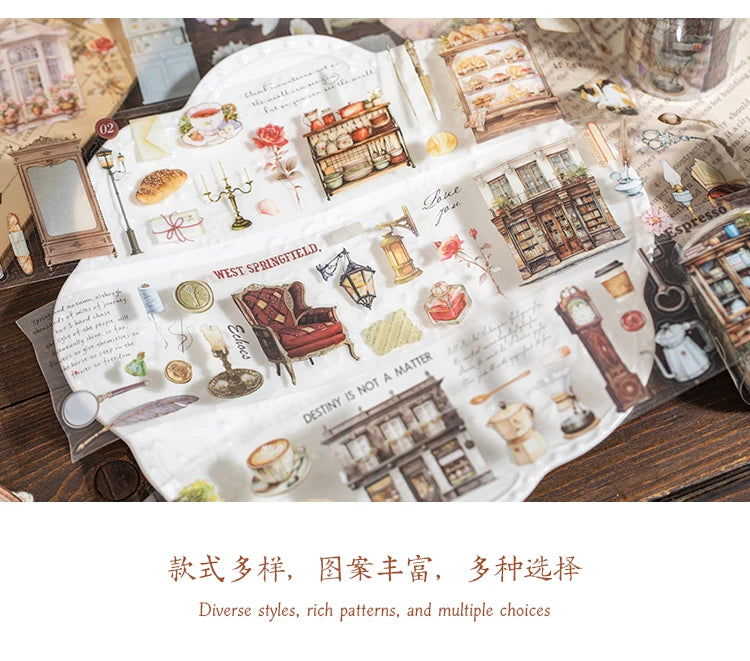 60mm*2m Cute Washi Tape Adhesive Masking Tapes Scrapbooking Decorative PET Tape Stationery Stickers Office School Supplies