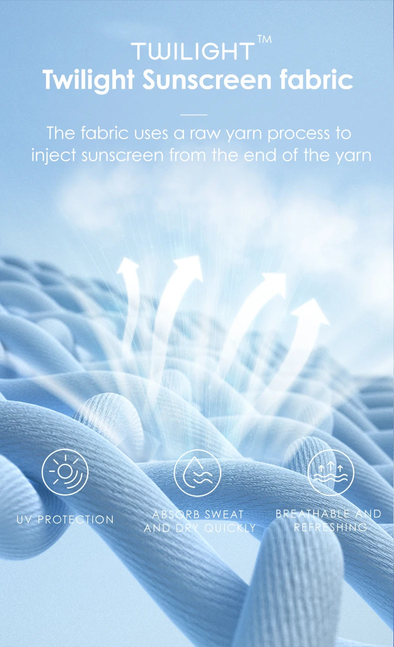 OhSunny Women Clothing Anti-UV Coats Hooded Sun Protection with Strip Loose Breathable Long Sleeve Sport Cycling Clothes