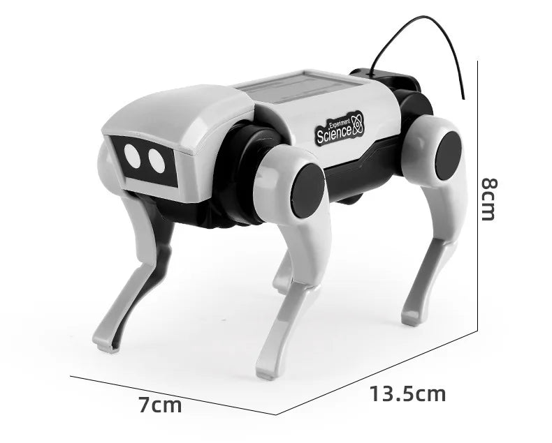 Children's Remote Control Mechanical Dog Mechanical Cat DIY Assembly Combination Walking Mechanical Dog Pet Toy Male