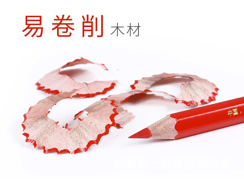 10Pcs Big Pencil,Red&Blue Double-Ended,Medical Science Laboratory Plotting Construction Wood Working Mark Stationery