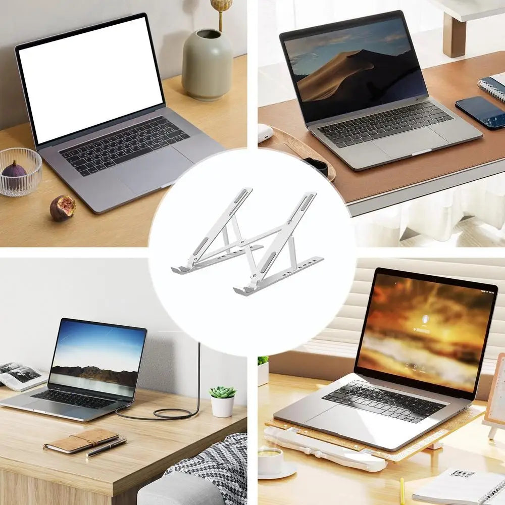 Notebook Stand Bracket Cooling Laptop Bracket Portable Adjustable Height Computer Stand For Notebook Laptop Computer Tablet