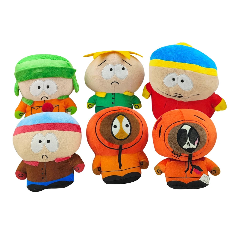 Anime South North Park  Cartoon Plush Toy Stan Marsh Eric Theodore Cartman Butters Stork Doll Children's Birthday Christmas Gift