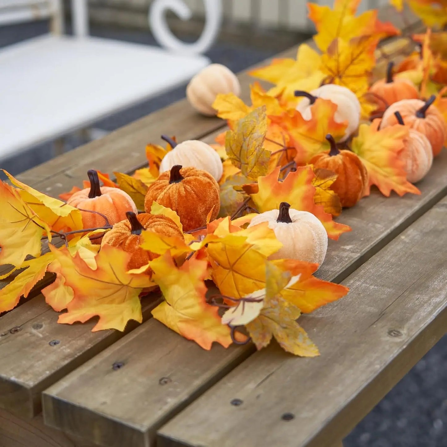 12pcs Pumpkin Decor Velvet Artificial Pumpkin Fall Pumpkin Decor For Autumn Thanksgiving Harvest Festival Halloween Decoration