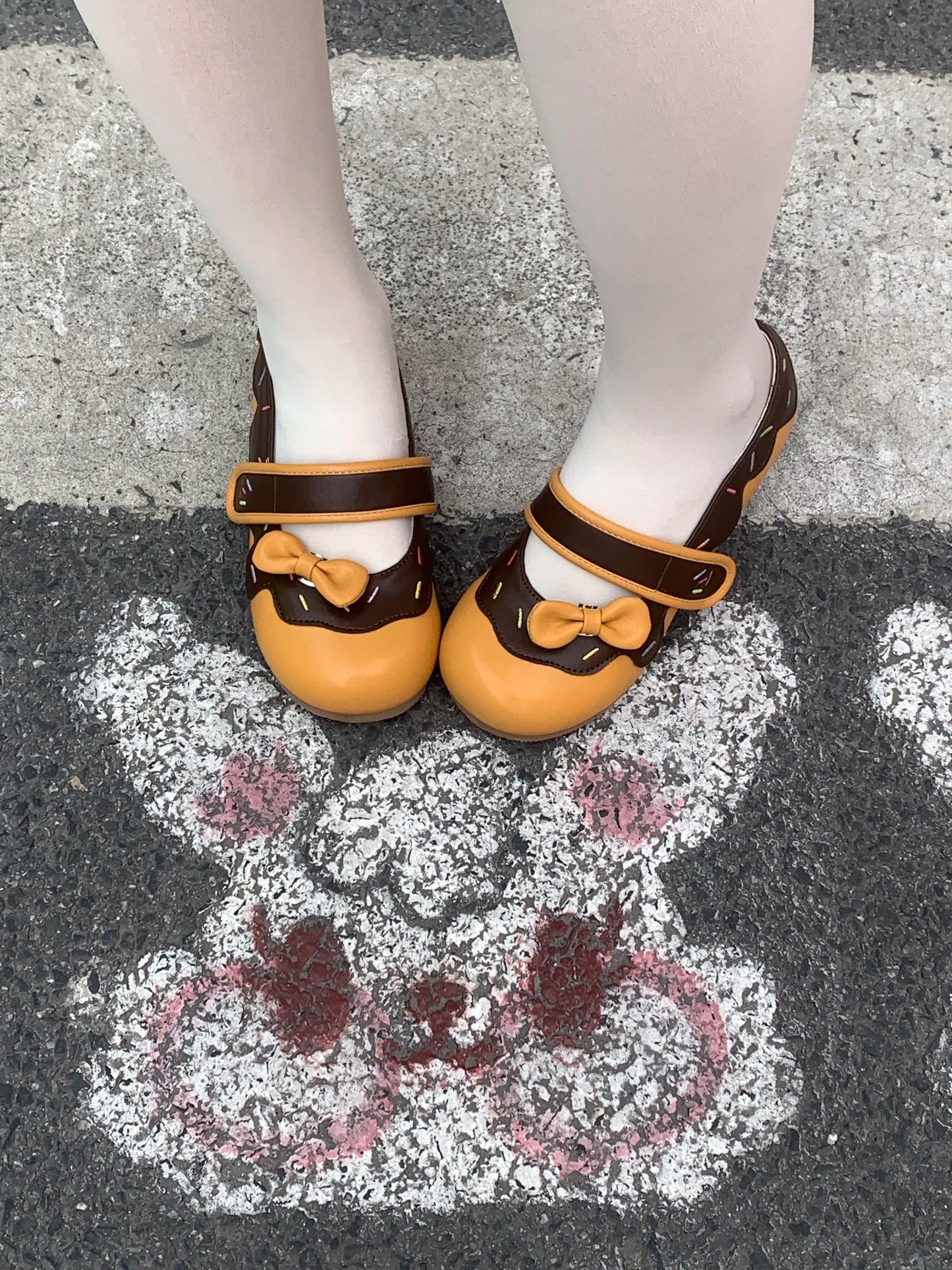 Flat-bottomed Kawaii Leather Shoes Original Design Girls Cute Mary Jane Round Head Shoes Spring and Autumn Lolita Flat Shoes