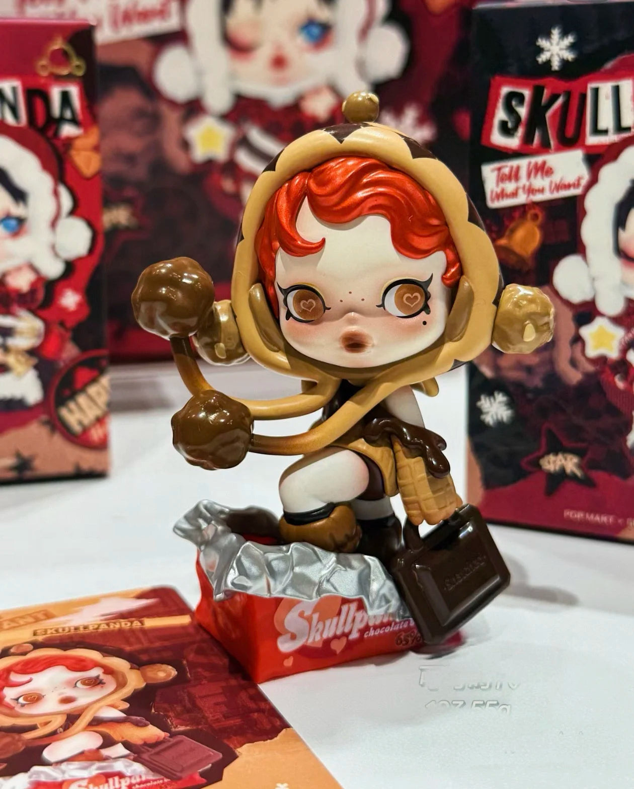 Genuine POP MART SKULLPANDA the Best Seaion Series Blind Box Doll Christmas Gift Trendy Collectible Toy The surprise of Christma