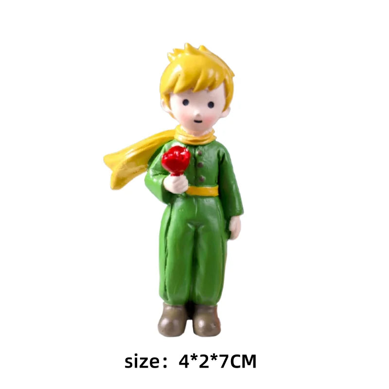 Home Decoration DIY Resin Crafts Little Prince Home Desk Small Ornaments Children's Birthday Christmas Gift Ornaments Decoration
