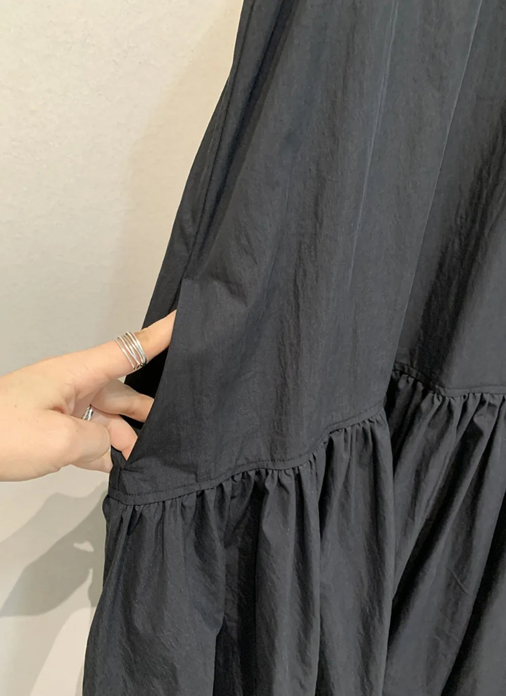 Kuzuwata New Sleeveless Collarless Slim Fit Dress Loose Big Swing Waist Casual Simple Robe Japan Fashion Lazy Ruched Vestidos