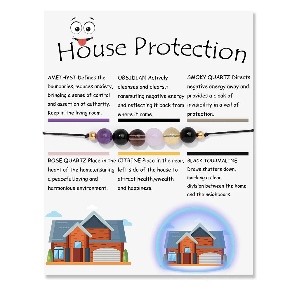 New In Natural Smooth Round Beads Bracelet Healing Protection Reiki Bracelet Labradorite Black Tourmaline Bracelet Bangle Gifts