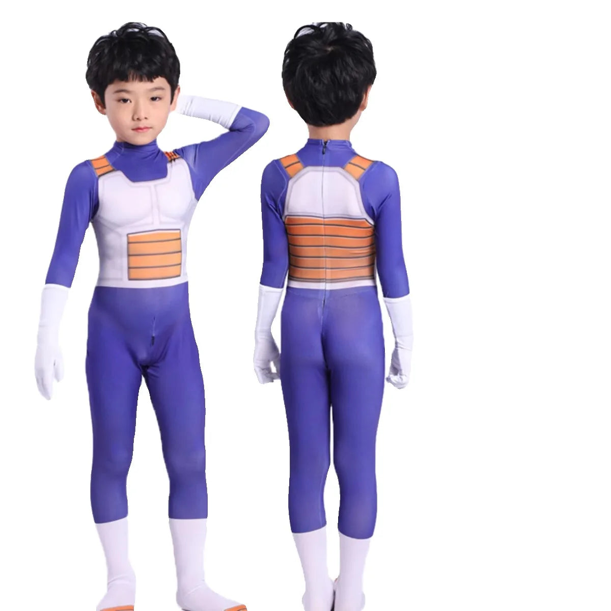 Adult Kids Z Vegeta Cosplay Costume Jumpsuit Vest Fantasia Outfits Disfras Vegeta Clothes Halloween Carnival Party Disguise Suit