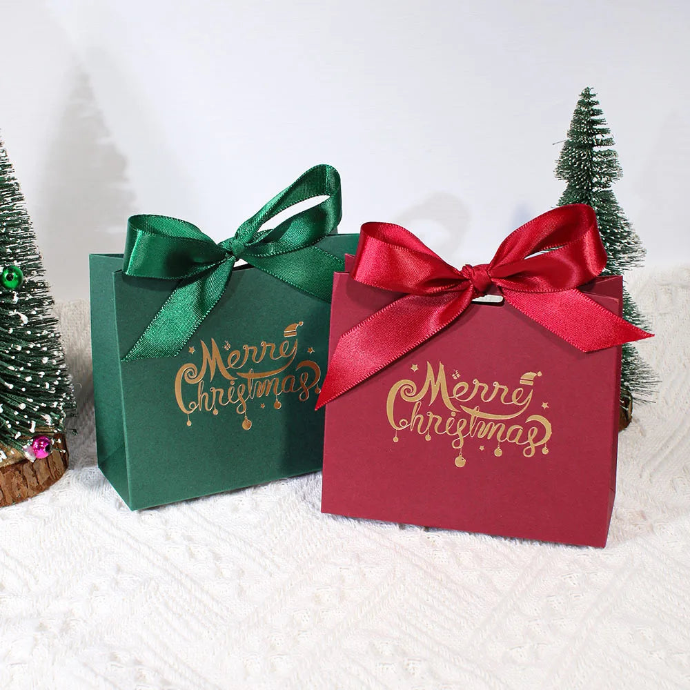8 Pcs Sets Of Christmas High-End Merry Christmas Gift Boxes, Multi-Color Christmas Decoration Gift Packaging Boxes