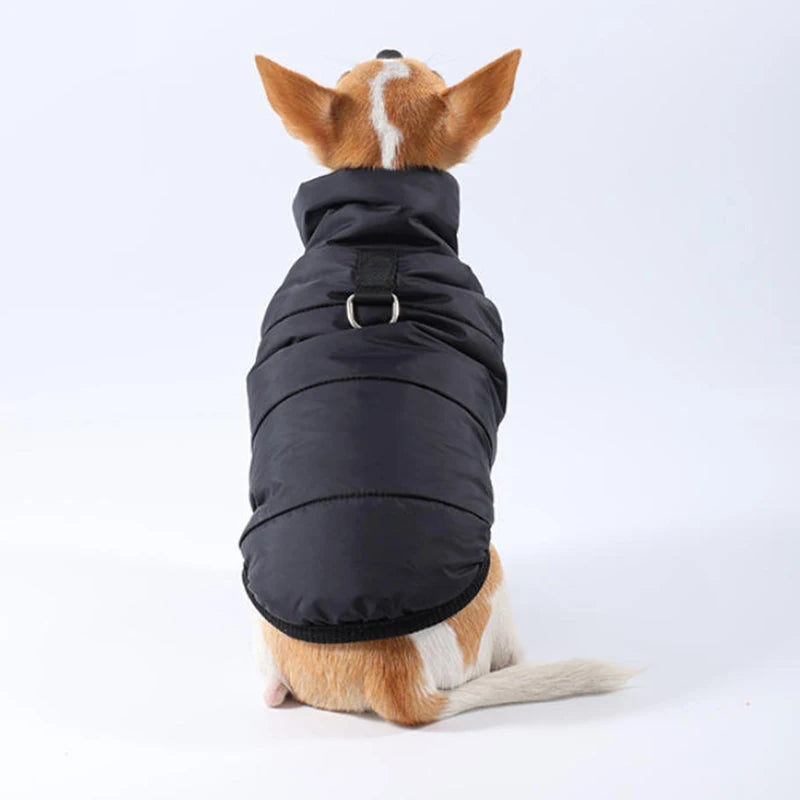 Winter Warm Dog Coat Jacket Windproof Pet Clothes for Small Medium Dogs Cat Padded Clothing Chihuahua Clothes Pet Supplies