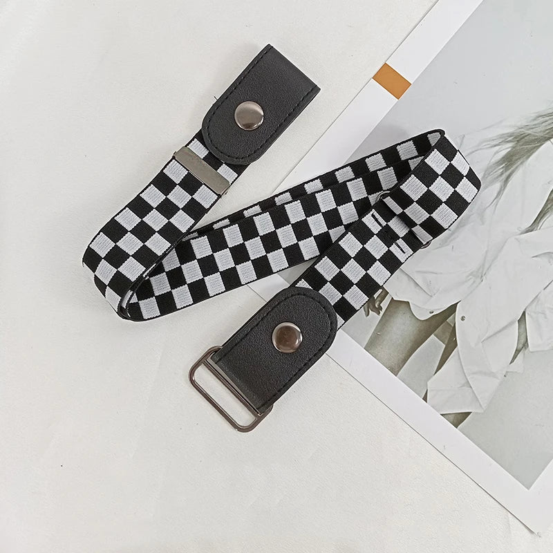 Easy Belt Without Buckle Elastic Belts For Women Stretch riem Men Jeans Cintos Extensible Kids Boys Girls Cinturon Mujer Strap