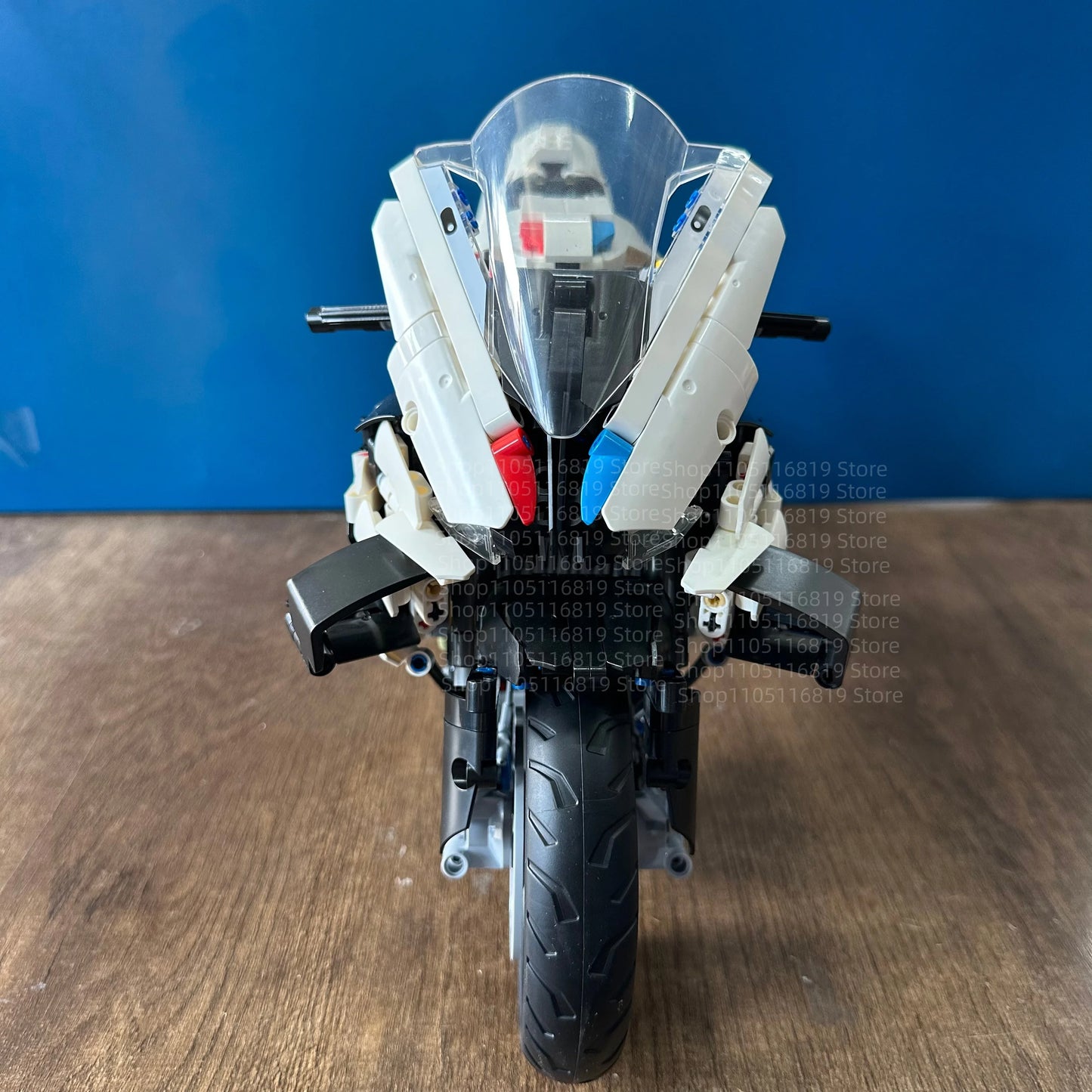 M1000  RR Tech Motorcycle Building Blocks 42130 1920Pcs MOC Bricks Mechanical Group Vehicles Racing Car Model Kit Christmas Gift