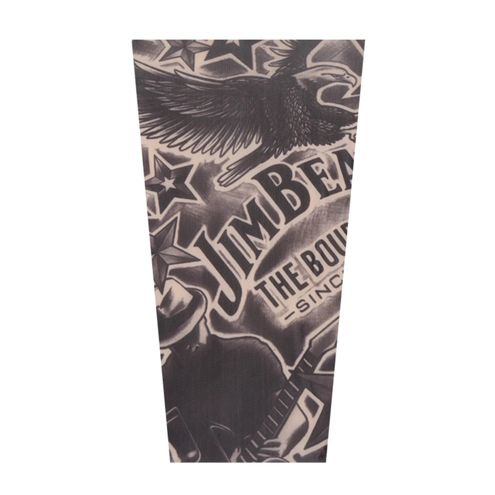 Children Flower Arm Sleeves Arm Cover Outdoor Sport Running Summer Cooling UV Protection Tattoo Arm Sleeves Sun Protection
