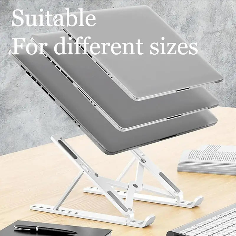 Notebook Stand Bracket Cooling Laptop Bracket Portable Adjustable Height Computer Stand For Notebook Laptop Computer Tablet