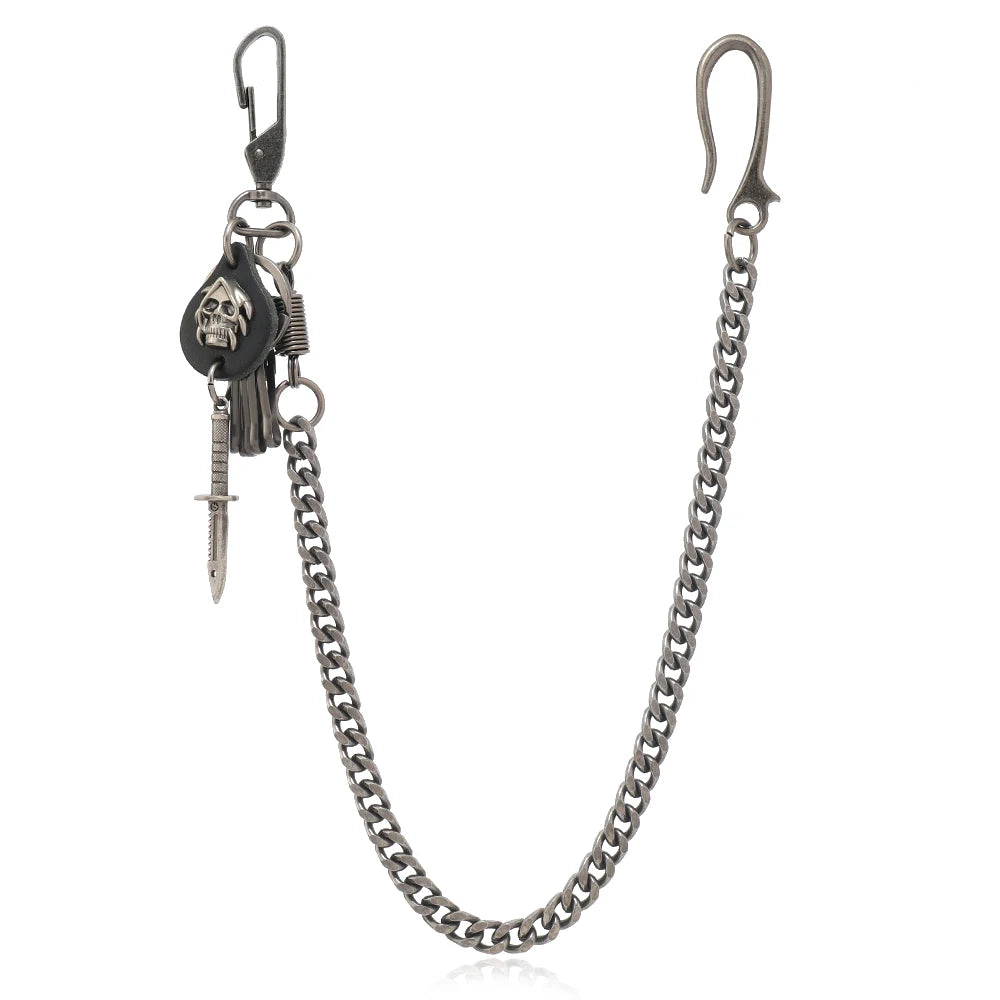 1 piece Hip-hop Jewelry personality pants chain Men's Accessories