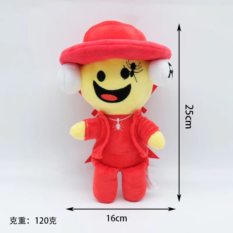 2025 New In Stock Steal A Brainrot Sammy Jandel Strawberry Elephant Plush Doll Anime Peripherals Toy Halloween Christmas Gift