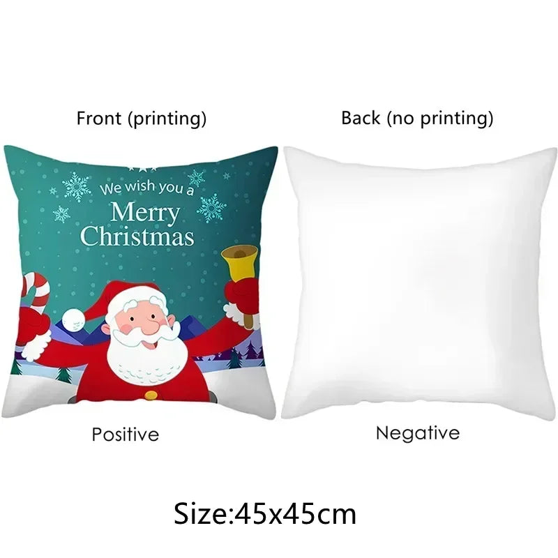 Spooky Halloween Pillowcases: Witch, Ghost, Bat, and 'Spooky' Designs for a Hauntingly Fun Season! Sofa cushion cover, gift