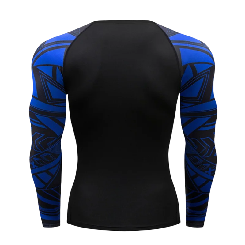 Sun Protection Second Skin Breathable Compression Shirt Men Rashguard Jiu Jitsu Fitness Gym Running Outdoors Sports T-Shirts Men
