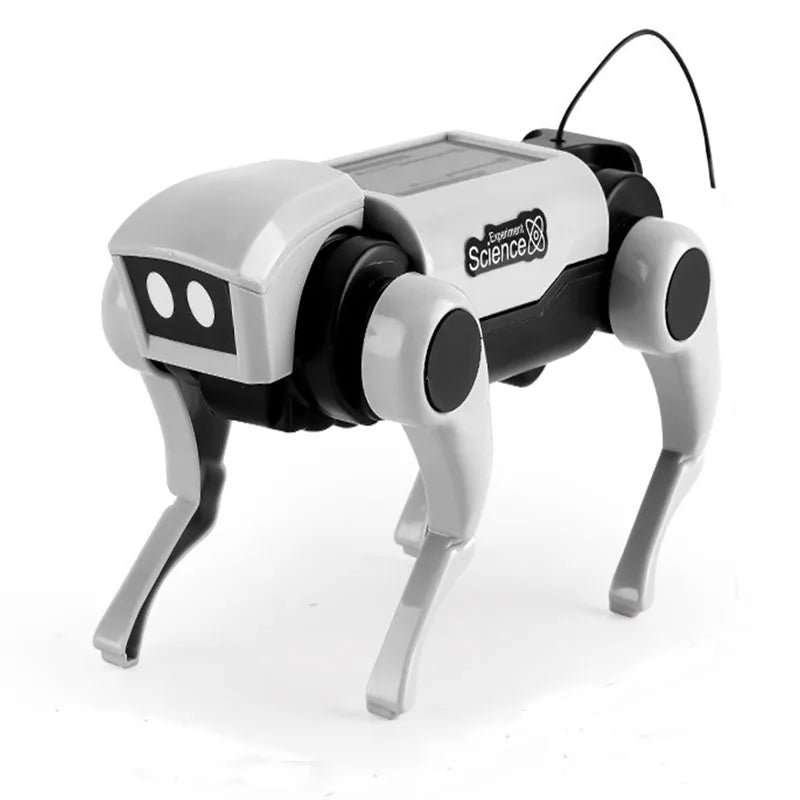 Children's Remote Control Mechanical Dog Mechanical Cat DIY Assembly Combination Walking Mechanical Dog Pet Toy Male
