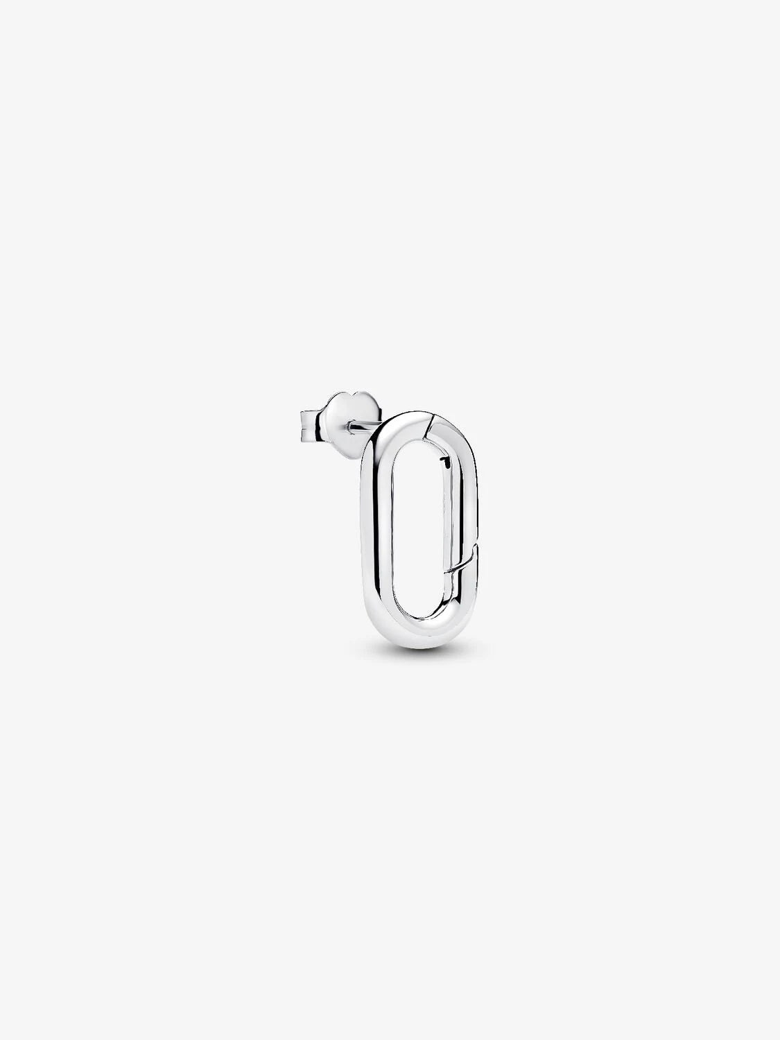 New Authentic 925 Sterling Silver Earrings Twisted Huggie Rippled Open Hoop Earrings Original For Women Jewelry